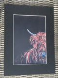 Highland Cow Print